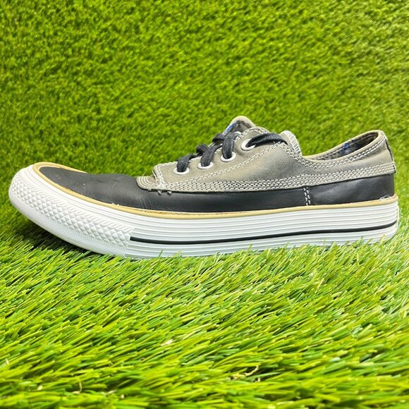 Converse Chuck Taylor All Star Mens Size 9.5 Black Gray Athletic Shoes Sneakers - Picture 3 of 10